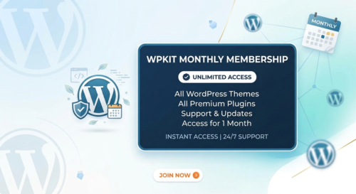 WPKit Monthly Membership