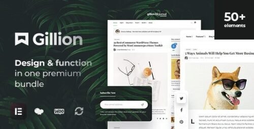 # Gillion Theme – Modern WordPress Magazine, Blog & Review Theme for Content Creators
