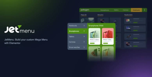JetMenu – Advanced Mega Menu & Navigation Plugin for Elementor