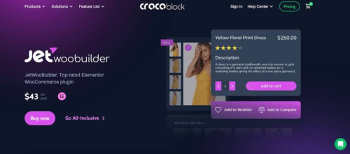 JetWooBuilder – Powerful WooCommerce Builder & Elementor Product Widgets