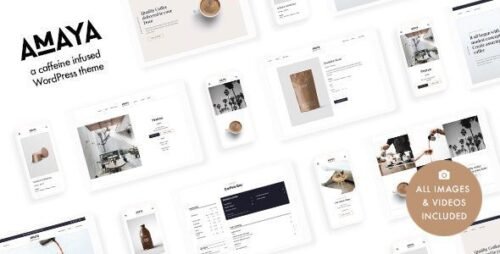 Amaya – Elegant Multipurpose WordPress Theme for Modern Websites