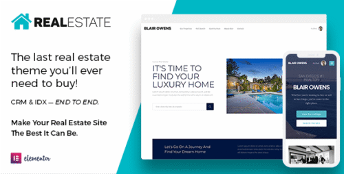 # Real Estate 7 Theme – Professional Real Estate WordPress Theme for Property Listings & Agencies