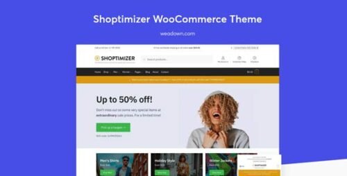 Shoptimizer Theme – Fast & Conversion-Focused WooCommerce WordPress Theme