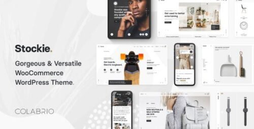 # Stockie Theme – Creative Multi-Purpose WooCommerce WordPress Theme for Modern Online Stores