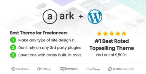 The Ark – Creative Multipurpose WordPress Theme for Modern Websites