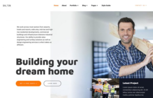 Balton – Construction & Architecture Elementor Template Kit