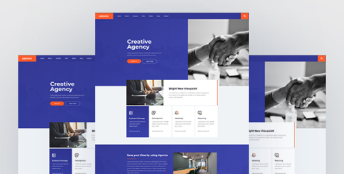 Agenca – Creative Agency Elementor Template Kit