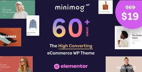 Minimog – Modern Multipurpose WooCommerce WordPress Theme for Online Stores