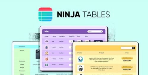 Ninja Tables Pro – Advanced WordPress Table Builder & Data Visualization Plugin