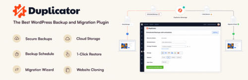 Duplicator Pro – Advanced WordPress Backup & Migration Plugin